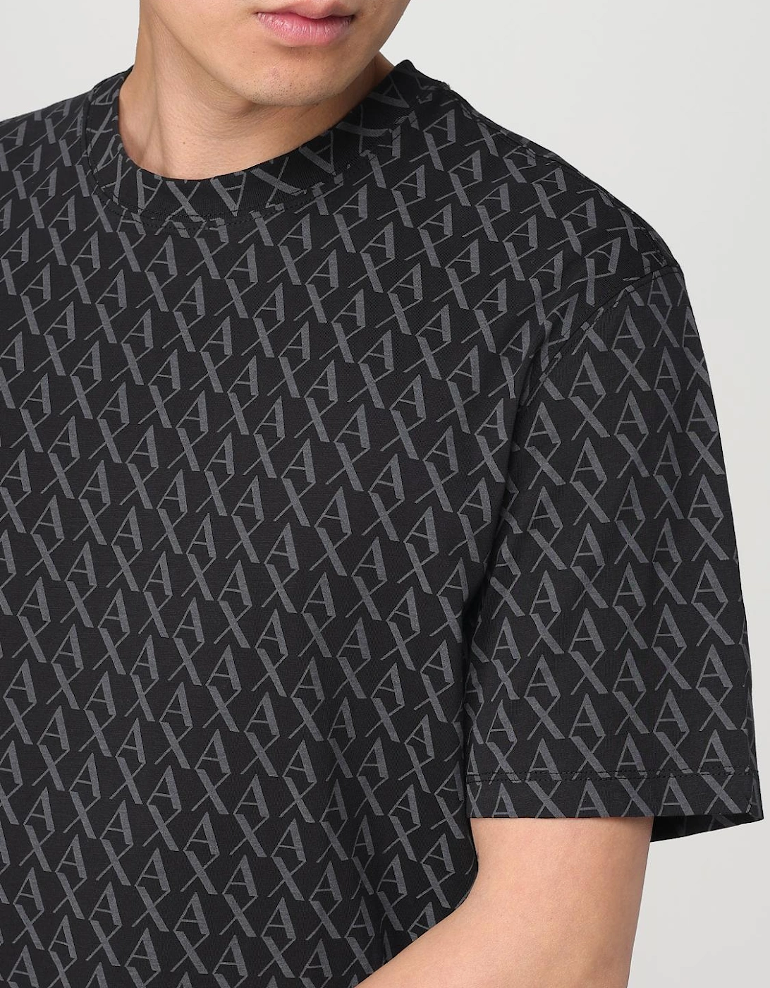 AX AllOver Logo Tee