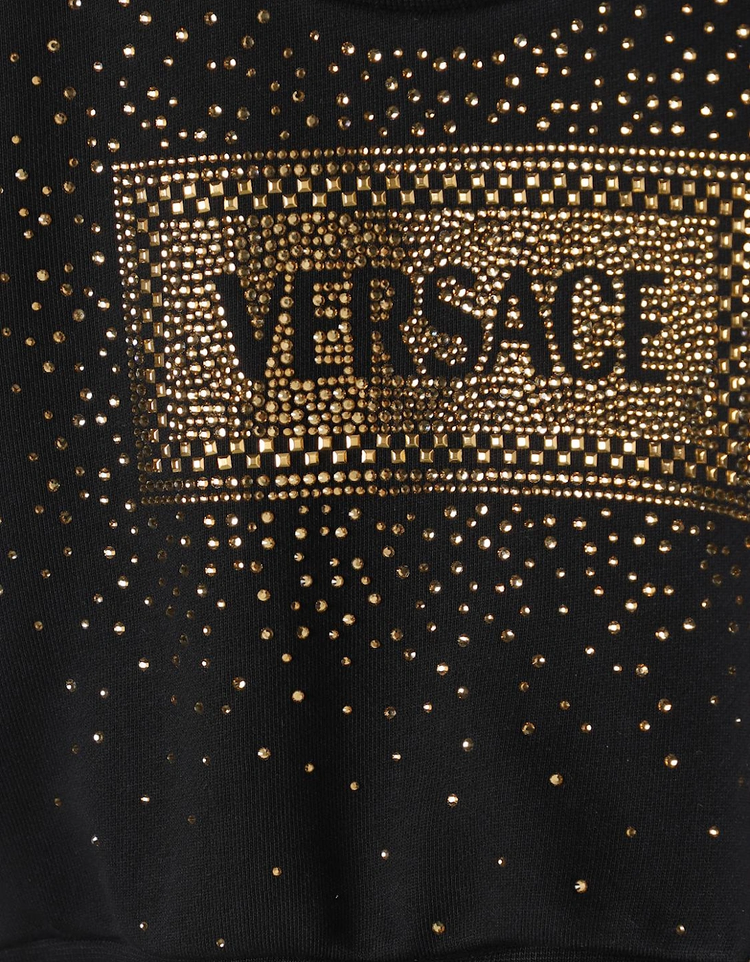 Kids Crop Sweater Rhinestone