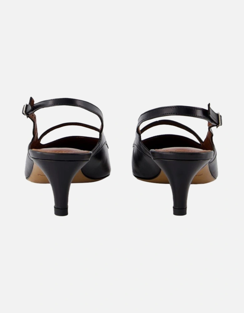 Kate Slingback Heels Low Kitten Heel