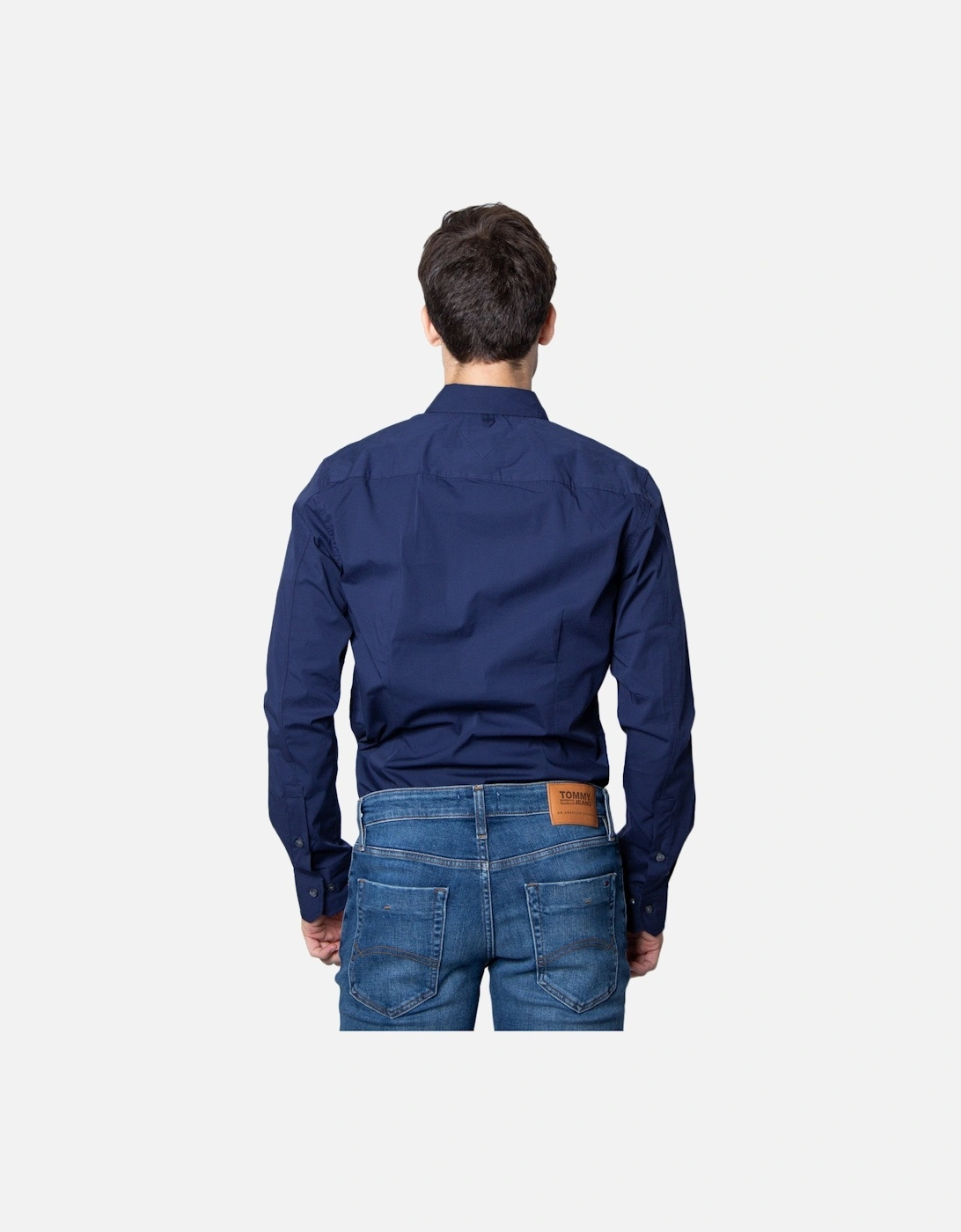 Classic Fit Long Sleeve Shirt Navy MW0MW21941, 4 of 3