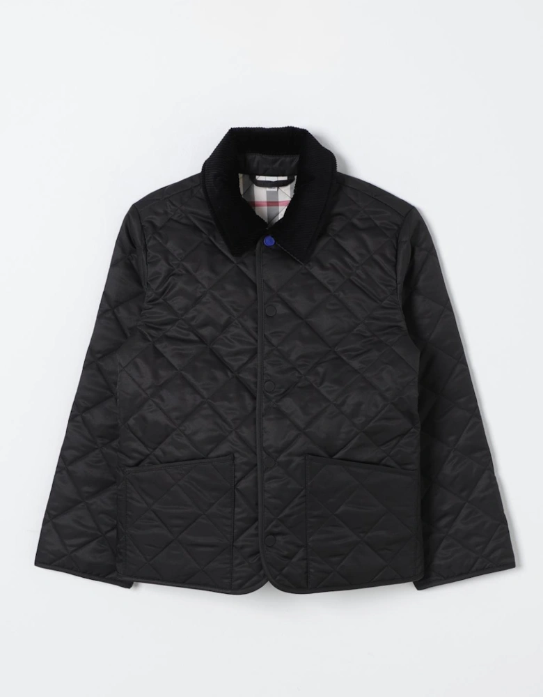 Quilted Jacket Diamond Pattern