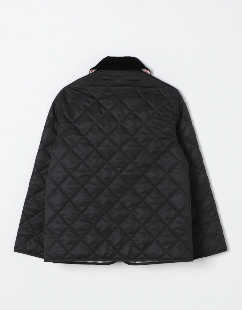 Quilted Jacket Diamond Pattern
