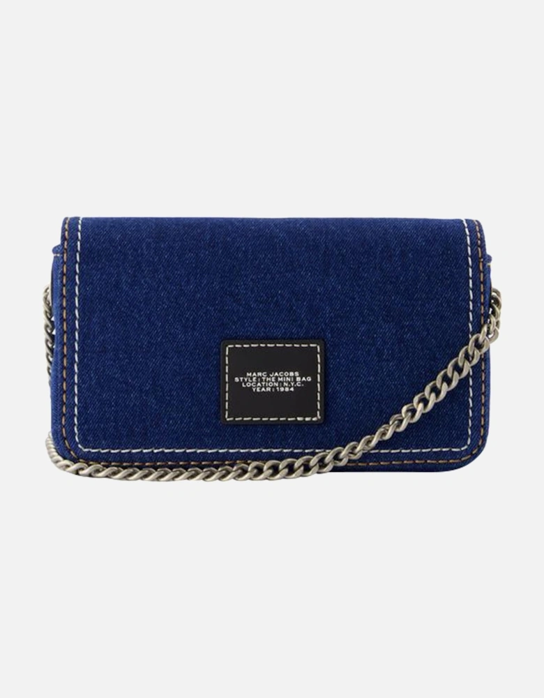 Mini Denim Crossbody Bag