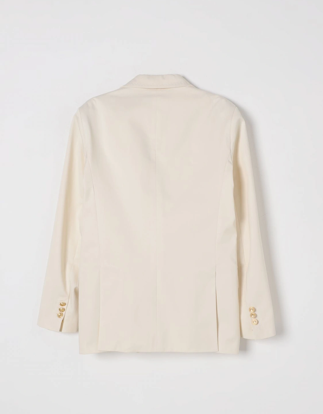 Double Breasted Cotton Blazer