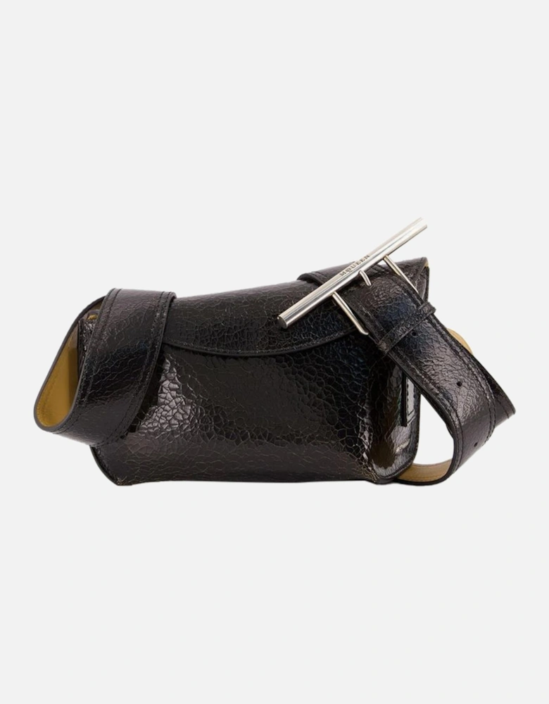 Mini Belt Bag Crackled Leather