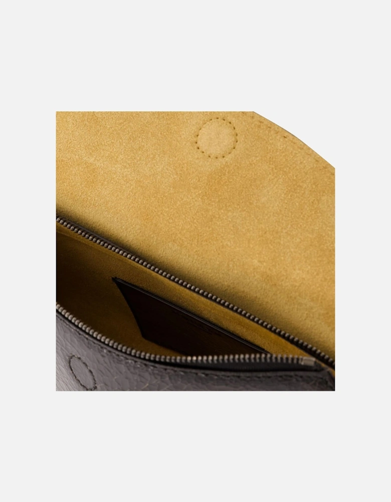 Mini Belt Bag Crackled Leather