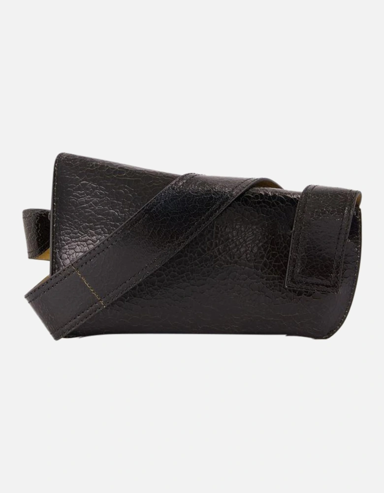 Mini Belt Bag Crackled Leather