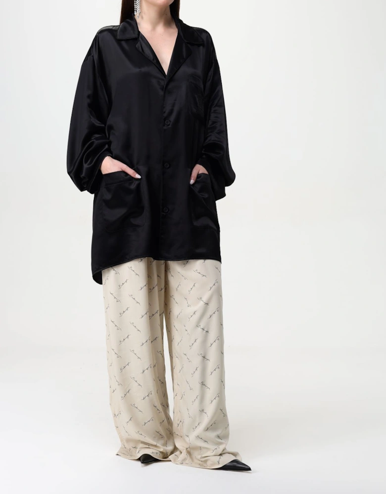Signature Print WideLeg Pants