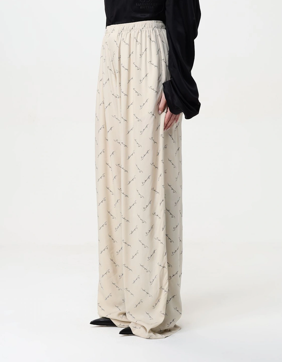 Signature Print WideLeg Pants
