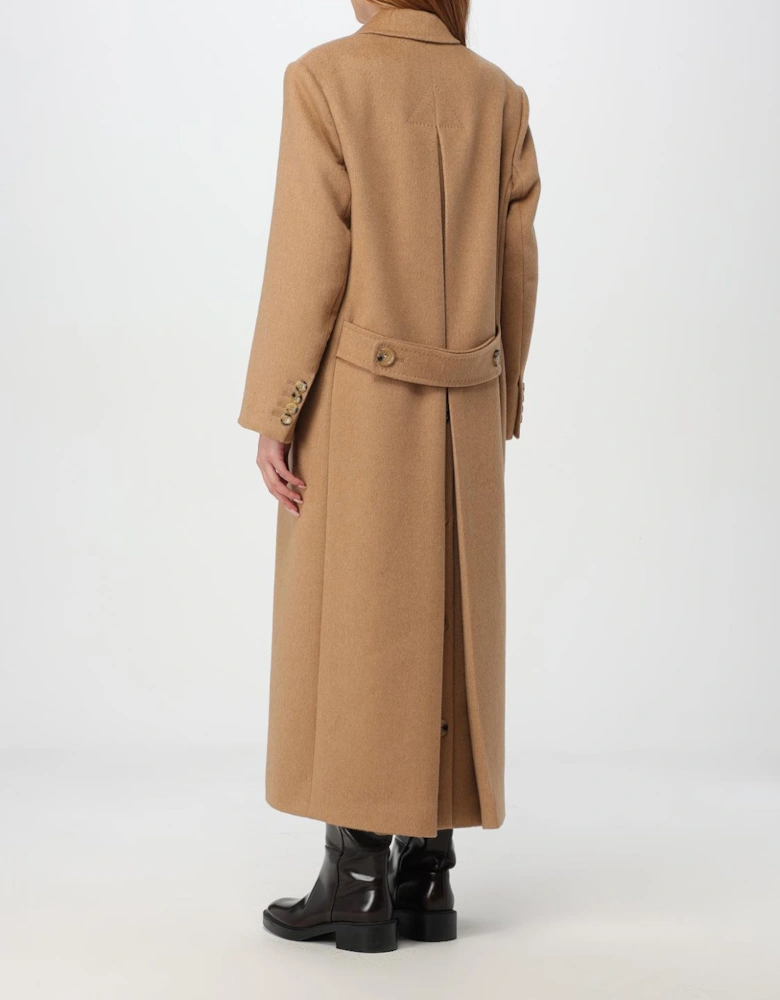Teddy Bear Doublebreasted Maxi Coat