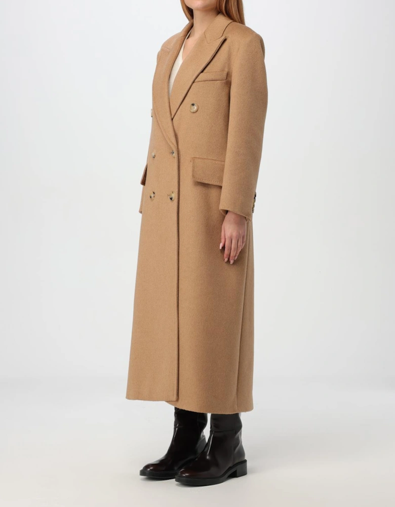 Teddy Bear Doublebreasted Maxi Coat