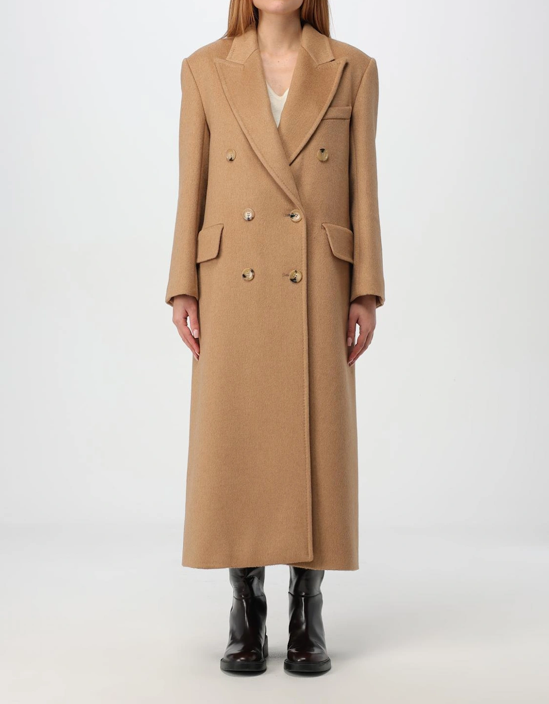 Teddy Bear Doublebreasted Maxi Coat, 6 of 5