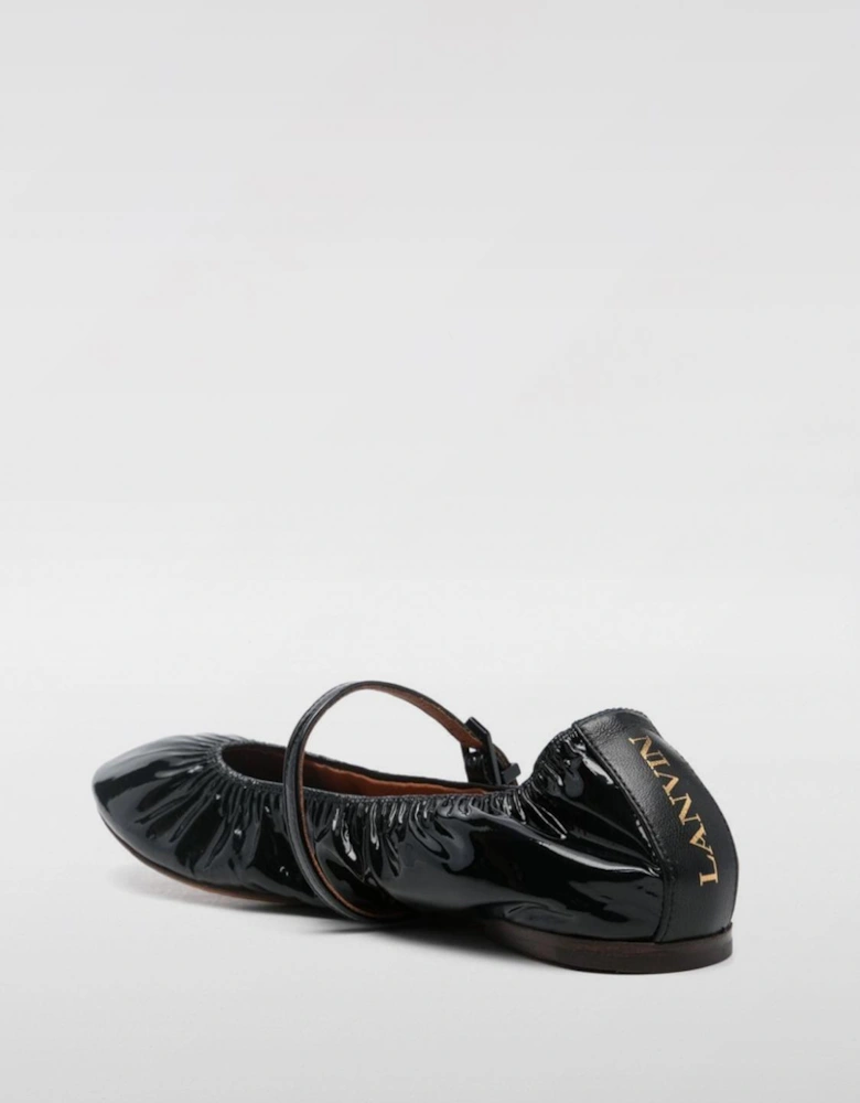 Patent Leather Ballerinas Mary Janes Buckle