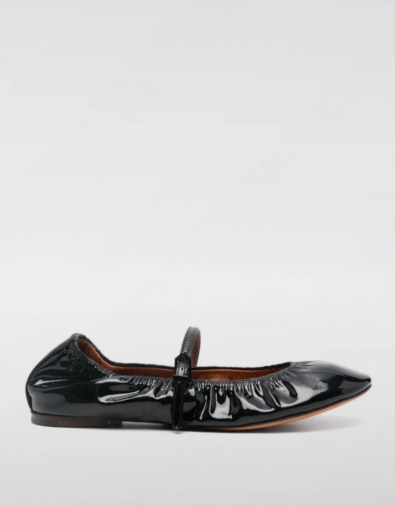 Patent Leather Ballerinas Mary Janes Buckle
