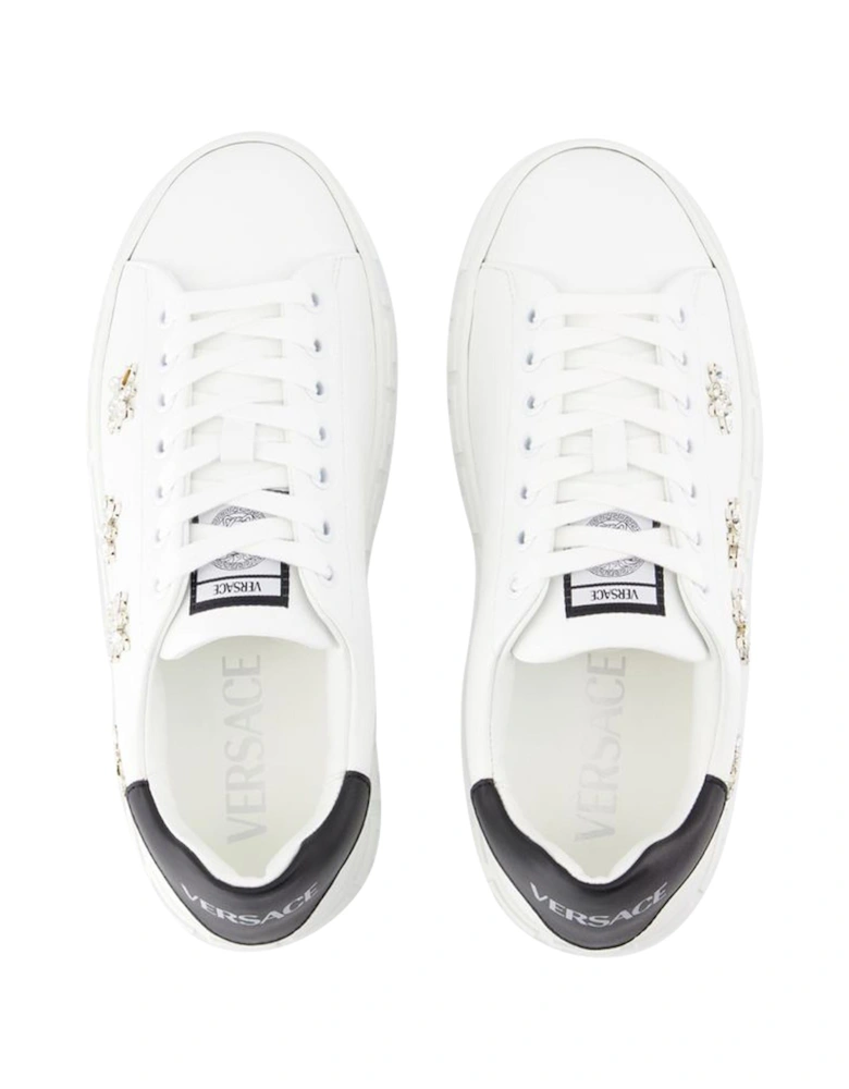 Chain Reaction Sneakers Crystal Embellishments