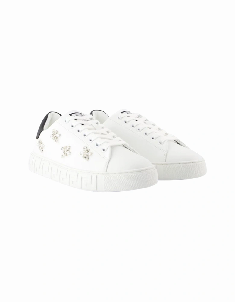 Chain Reaction Sneakers Crystal Embellishments