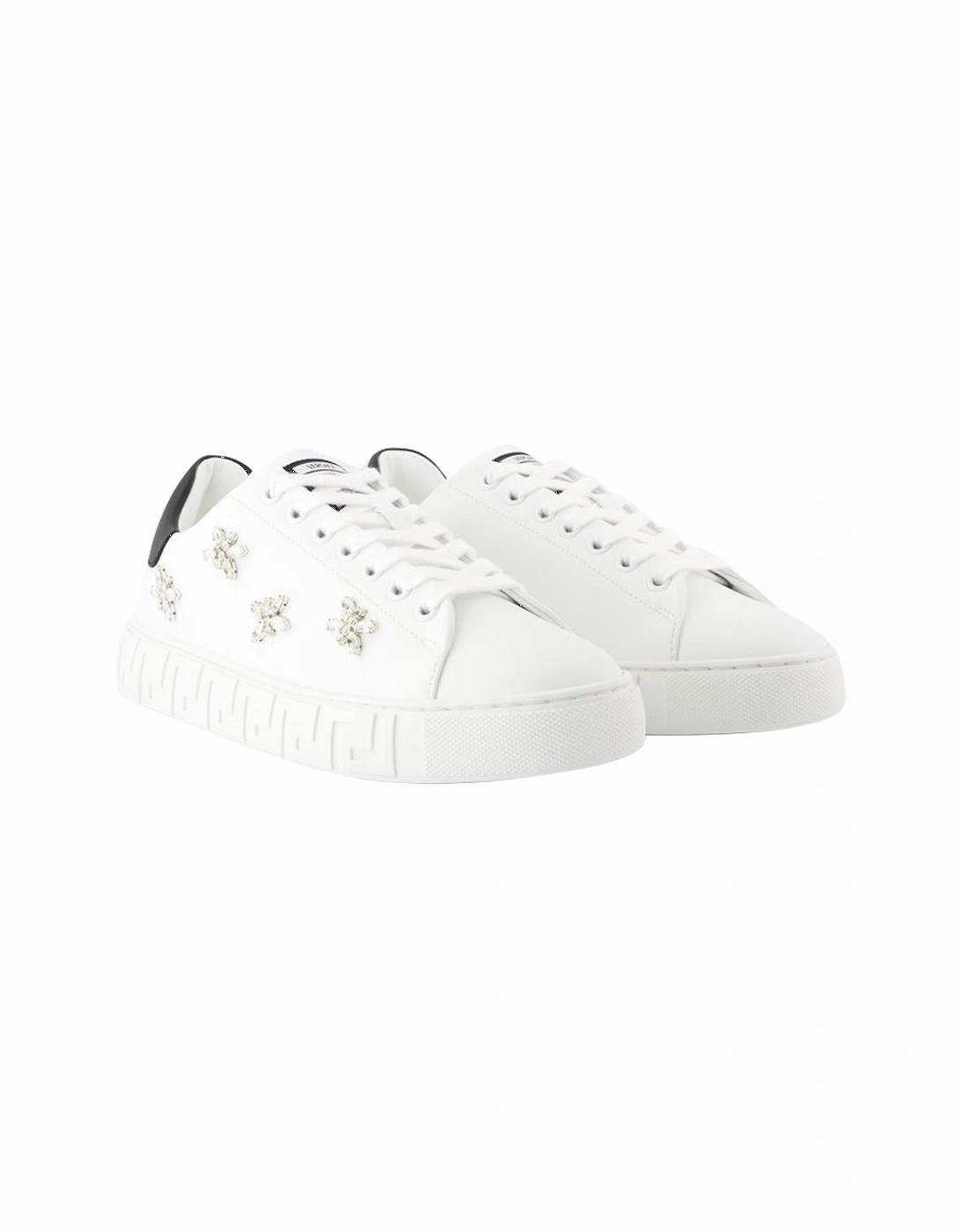 Chain Reaction Sneakers Crystal Embellishments