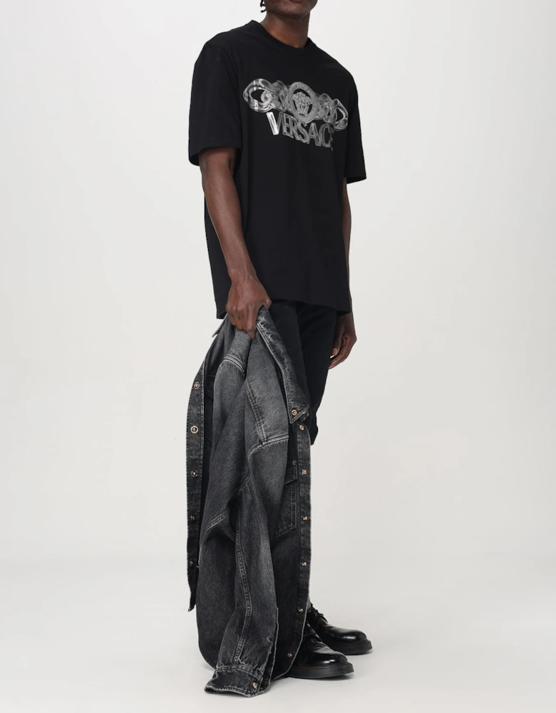 Medusa Head Chain Graphic Tee