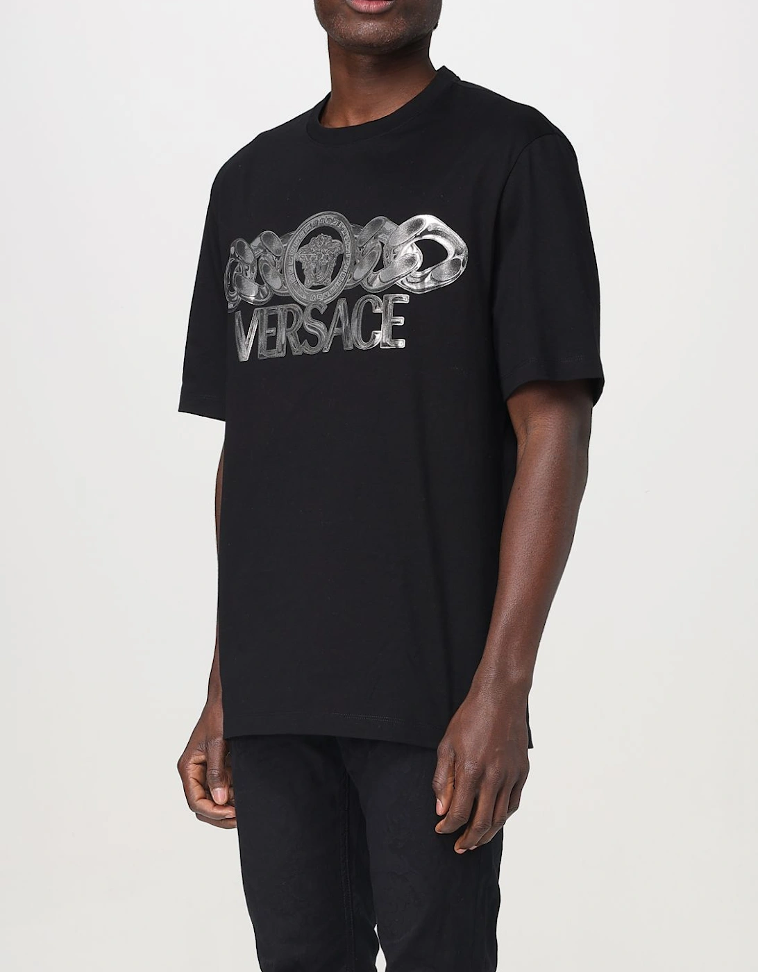 Medusa Head Chain Graphic Tee