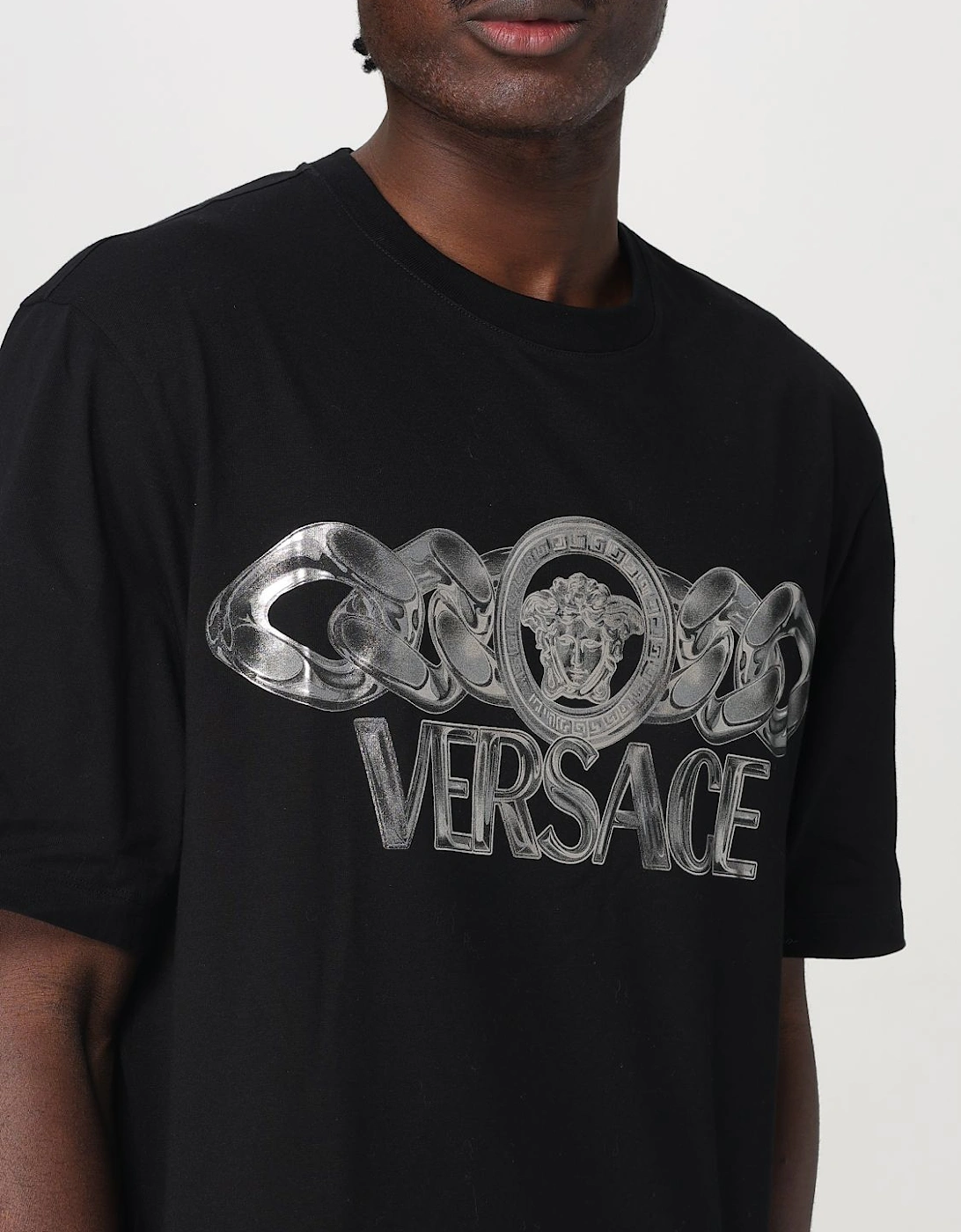 Medusa Head Chain Graphic Tee