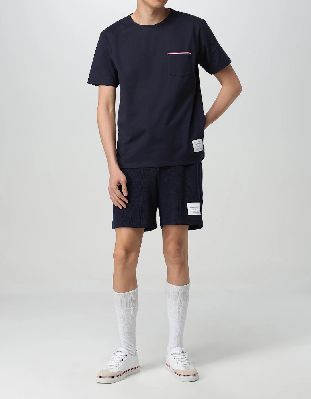 Crew Neck Pocket TShirt