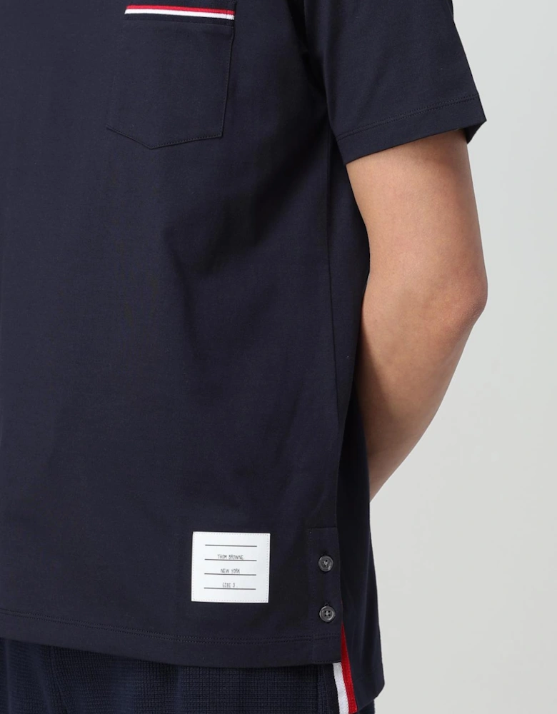 Crew Neck Pocket TShirt