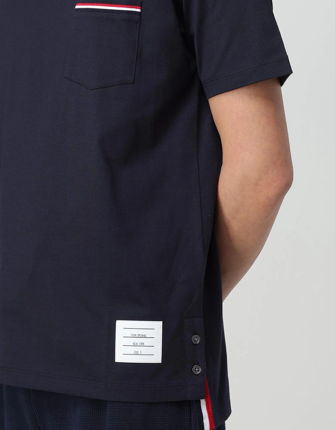 Crew Neck Pocket TShirt