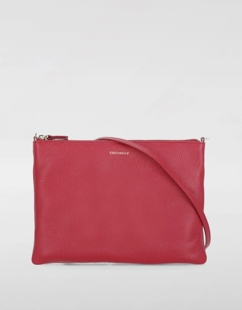 Mini Leather Crossbody Bag with Top Handle
