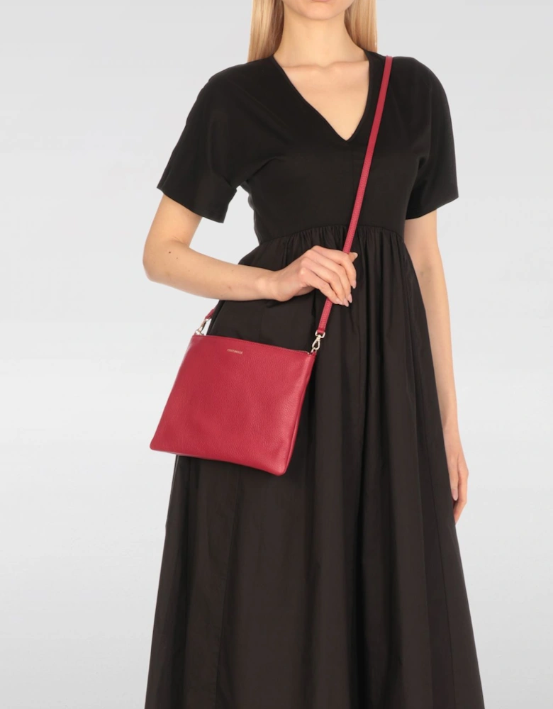 Mini Leather Crossbody Bag with Top Handle