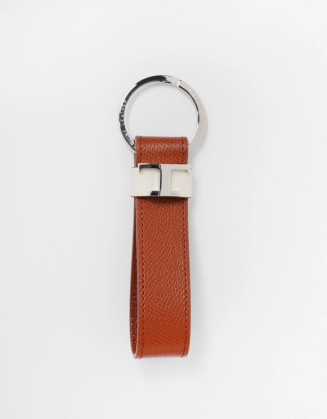 Leather Keychain with Metal Clasp, 3 of 2