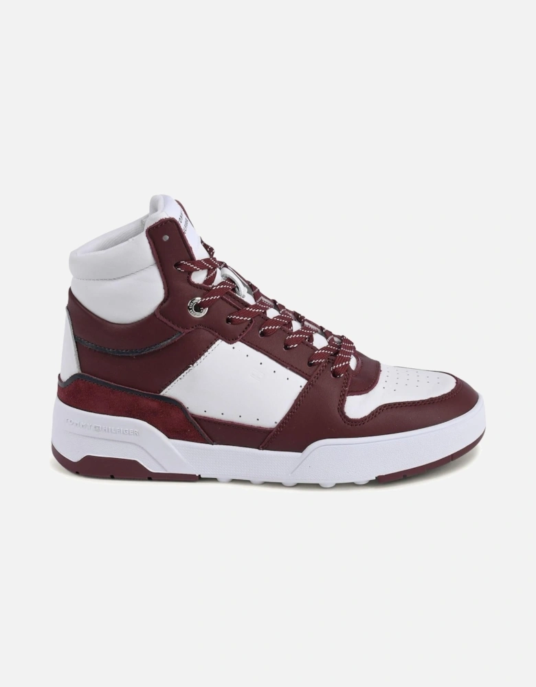 Leather Sneakers with Detailed Design