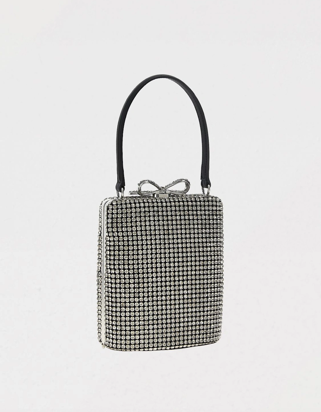 Elegant Shoulder Bag with Chain Strap and Embellished Detailing