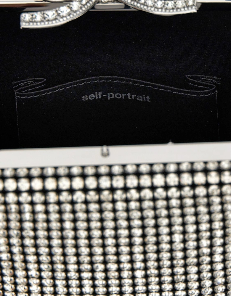 Elegant Shoulder Bag with Chain Strap and Embellished Detailing