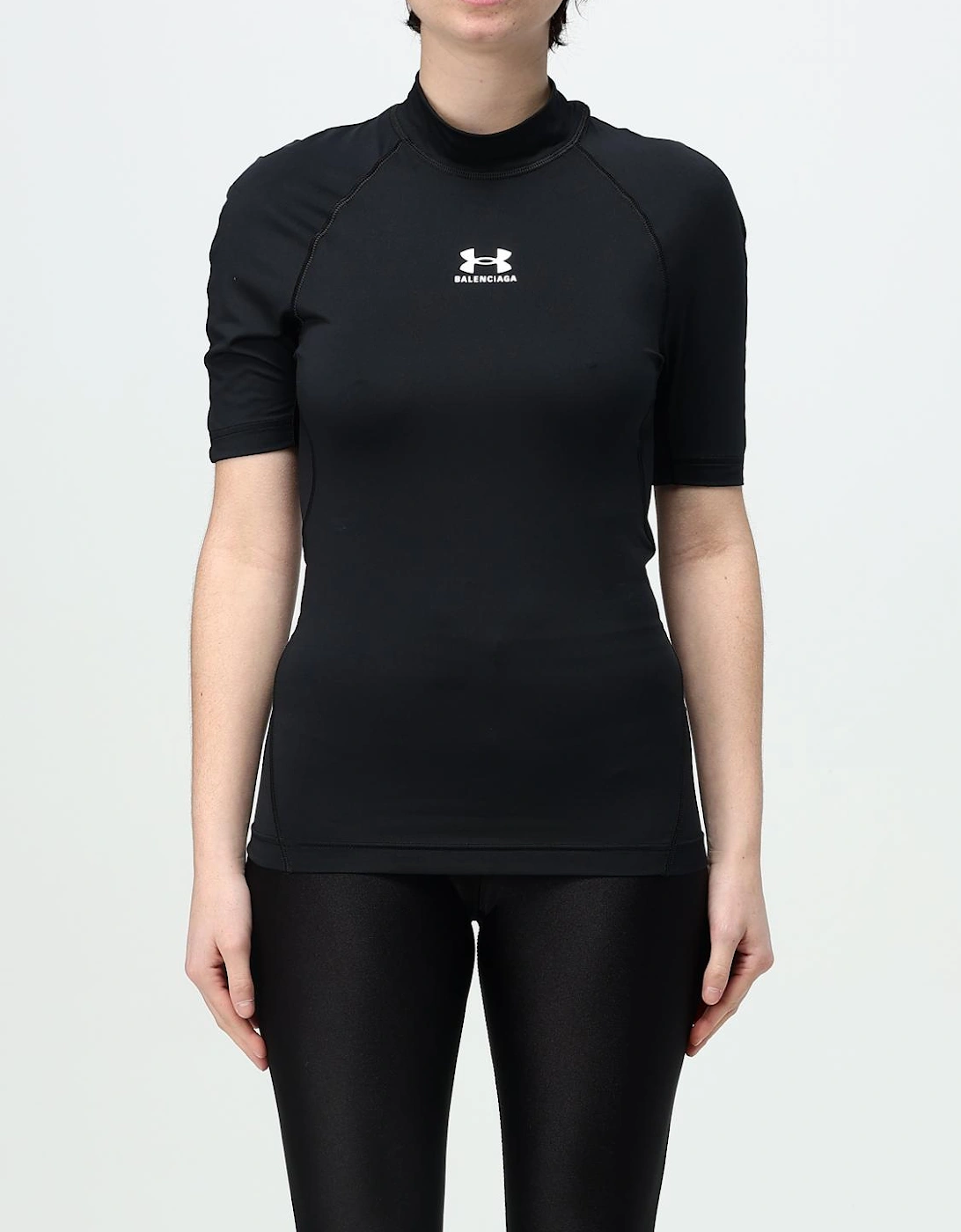 Mock Neck Short Sleeve Top, 6 of 5