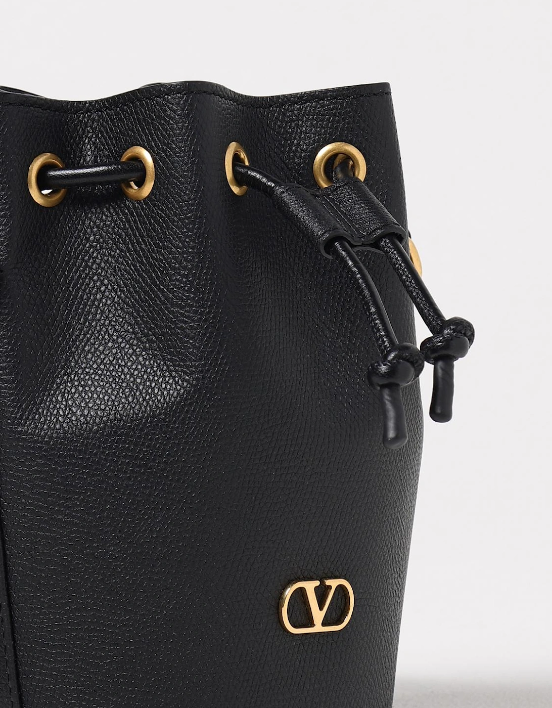 Roman Stud Mini Bucket Bag
