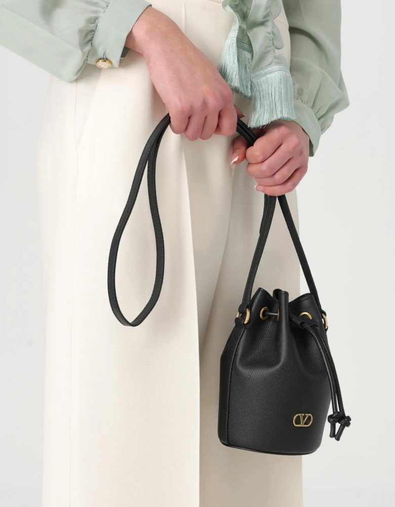 Roman Stud Mini Bucket Bag