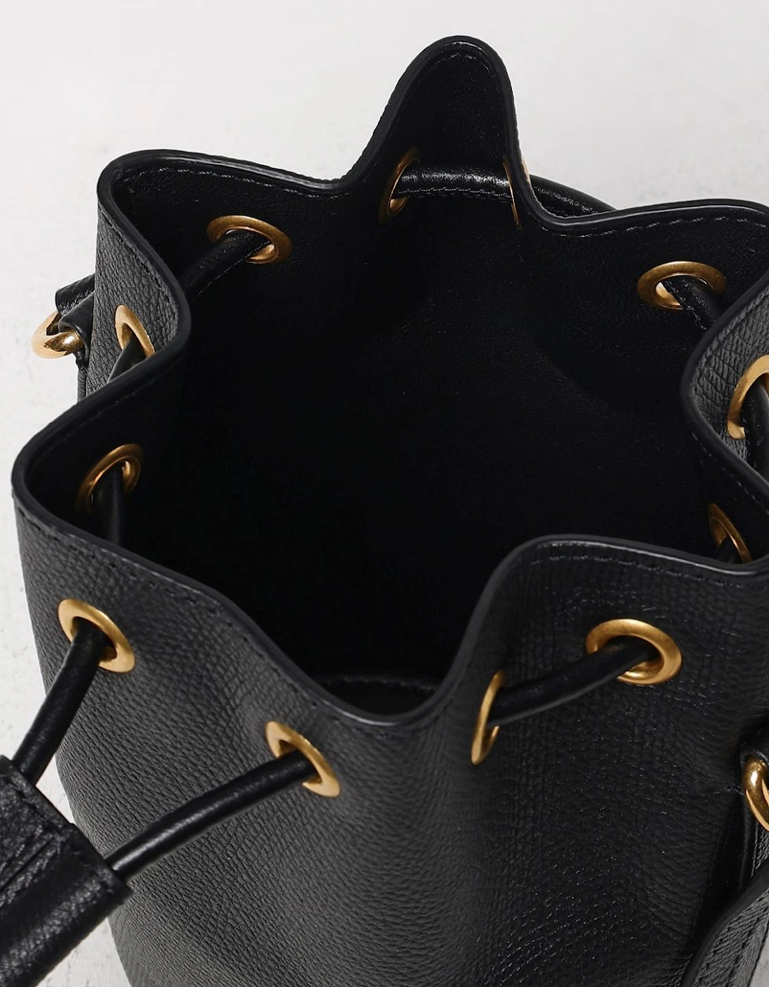 Roman Stud Mini Bucket Bag