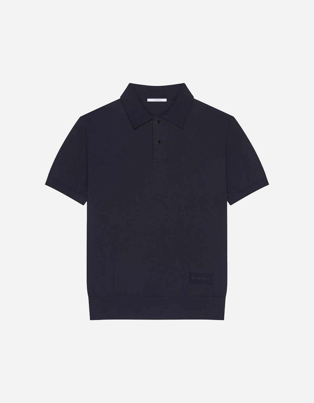Cotton Polo Shirt Navy, 7 of 6