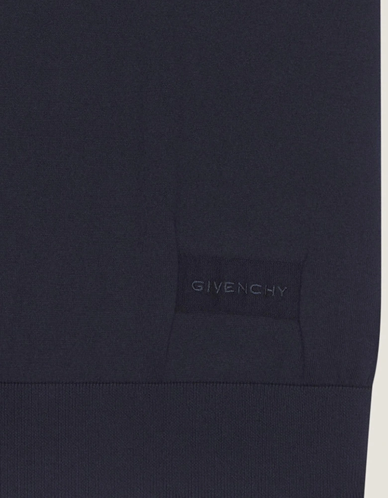 Cotton Polo Shirt Navy