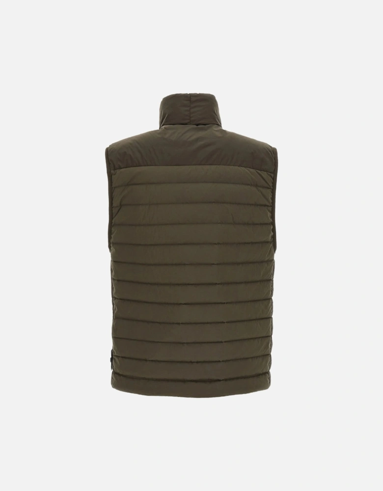 S0183 Compass Down Gilet Khaki