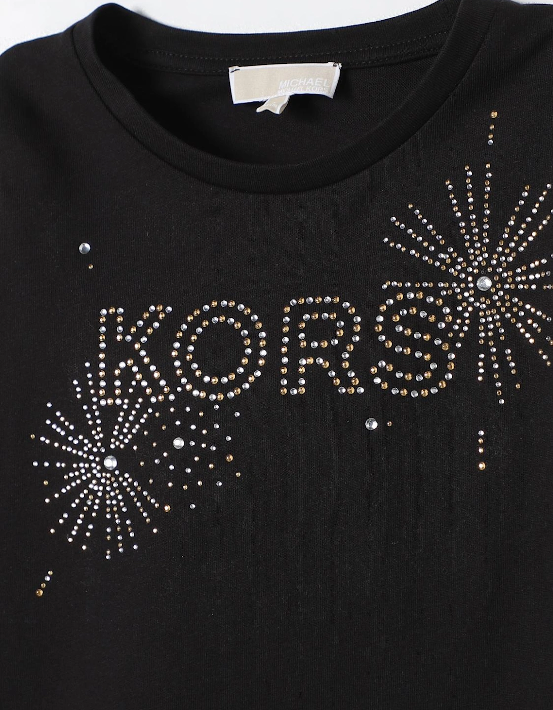 Girls Embellished Logo Tee