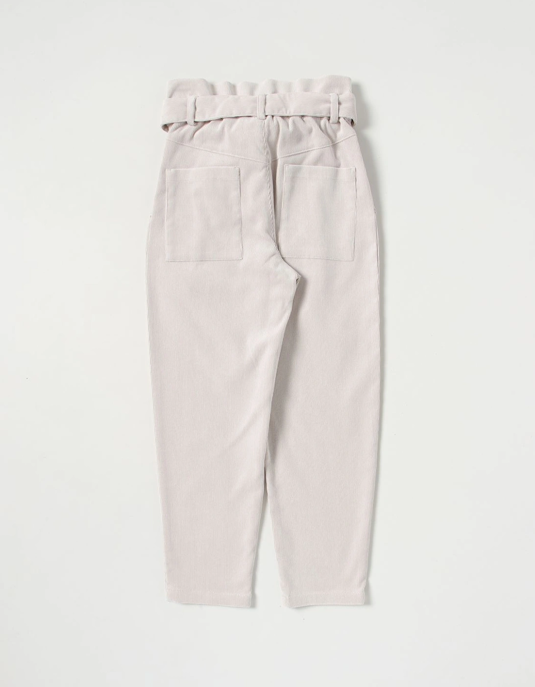 Corduroy Pants with Belt