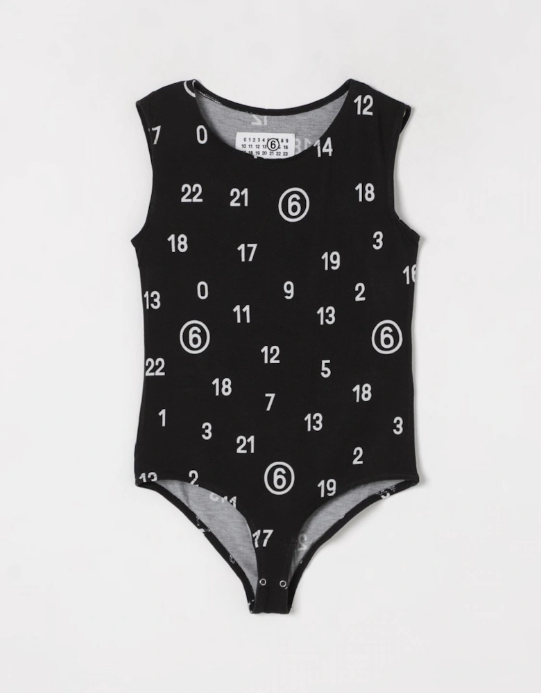 Number Print Bodysuit