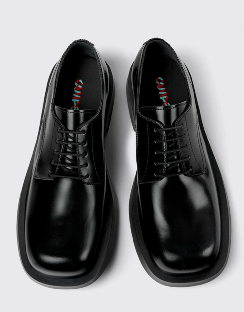 Leather Derby Shoes Classic Design