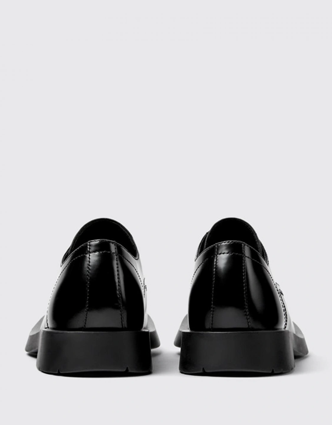 Leather Derby Shoes Classic Design
