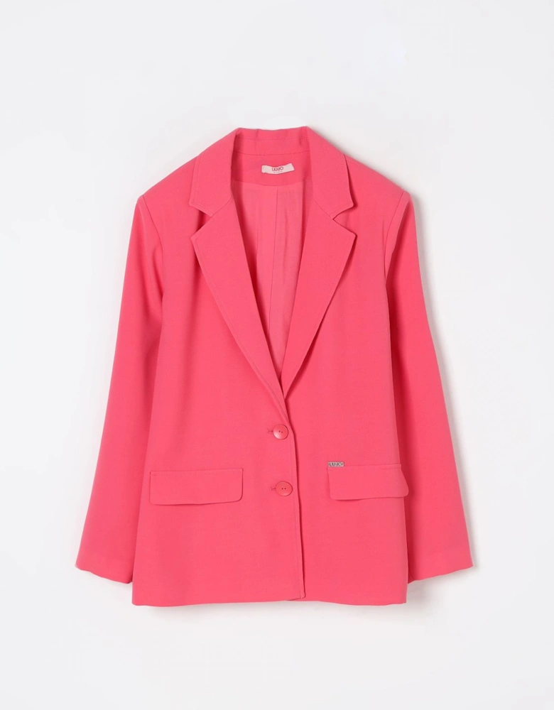 Structured NotchCollar Blazer