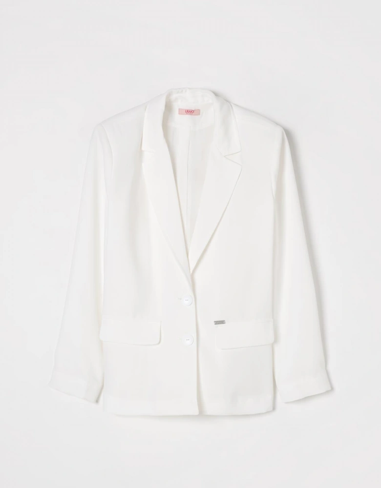 Structured NotchCollar Blazer