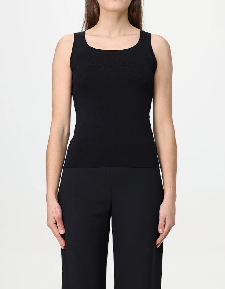 Ribbed Knit Sleeveless Top
