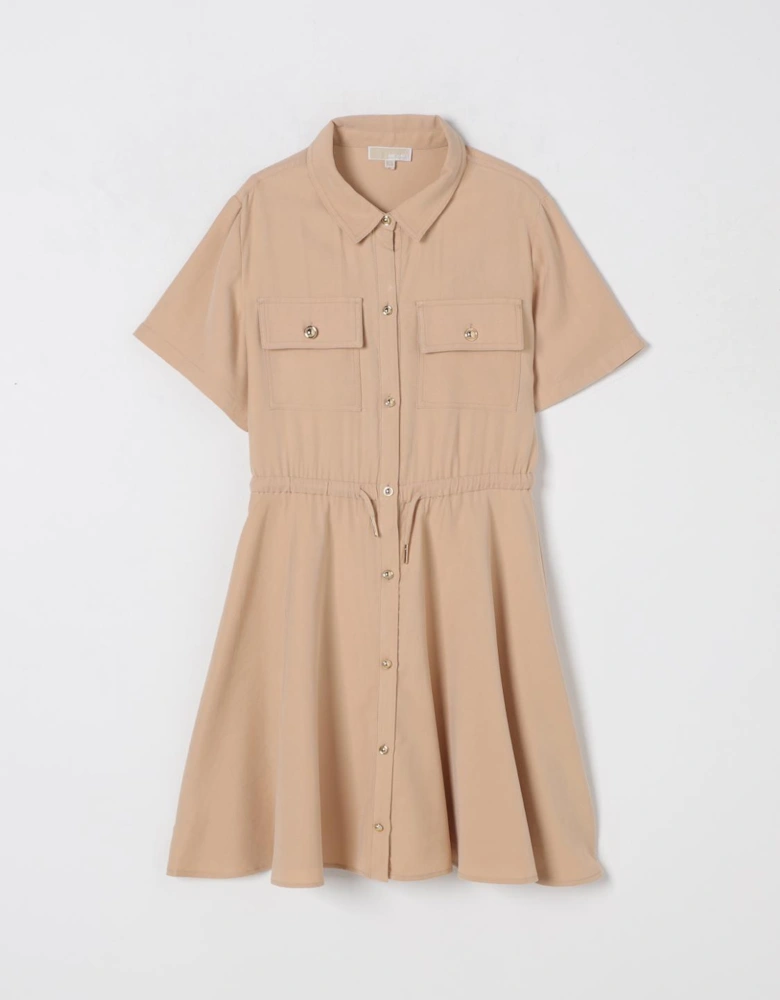 Shirt Dress with Pockets