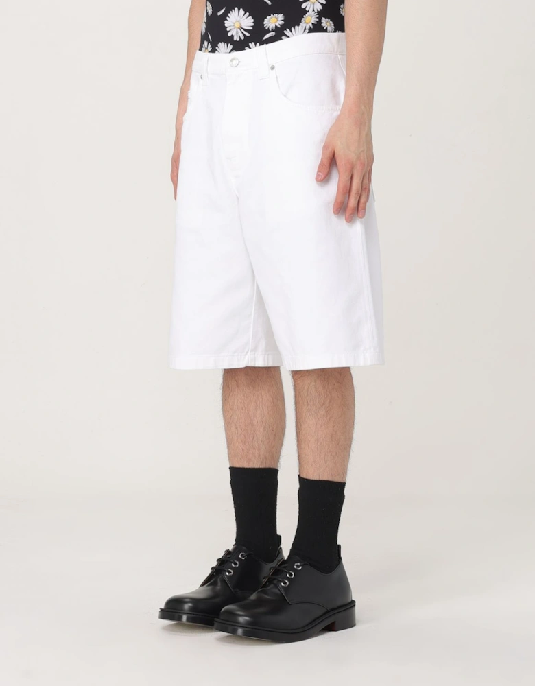 Cotton Denim Shorts